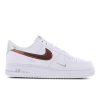 Homme Chaussures - Nike Air Force 1 Low - White-Picante Red-Wolf Grey