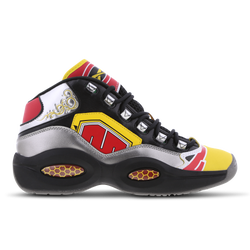 Men Shoes - Reebok Question Mid X Power Rangers - Grey-Red-Blue