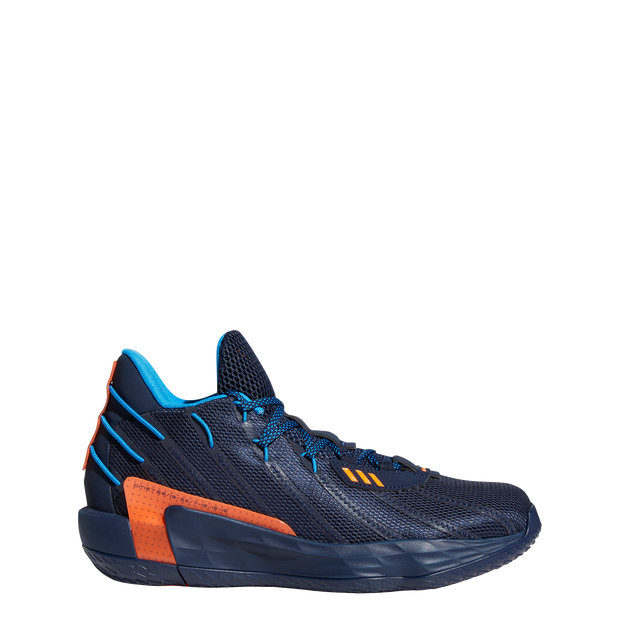 adidas Dame 7 'Lights Out' Team Navy/Bright Blue/Team Solar Orange Basketball Shoes/Sneakers FZ1103 - FZ1103