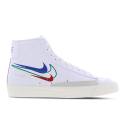 Homme Chaussures - Nike Blazer Mid '77 - White-Green-Royal