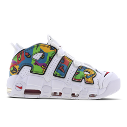 Men Shoes - Nike Air Max Uptempo - White-White-University Red