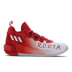 Men Shoes - adidas Performance Dame - Ftwr White-Scarlet-Core Black
