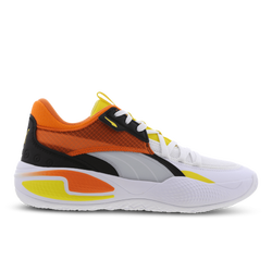 Men Shoes - Puma Court Rider - White-Orange