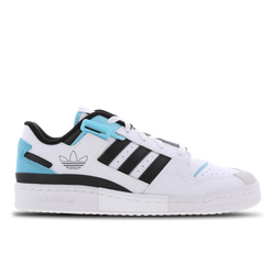 Men Shoes - adidas Forum Exibit Low - Ftwr White-Core Black-Pulse Aqua