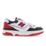 New Balance 550 - Men Shoes White-Red