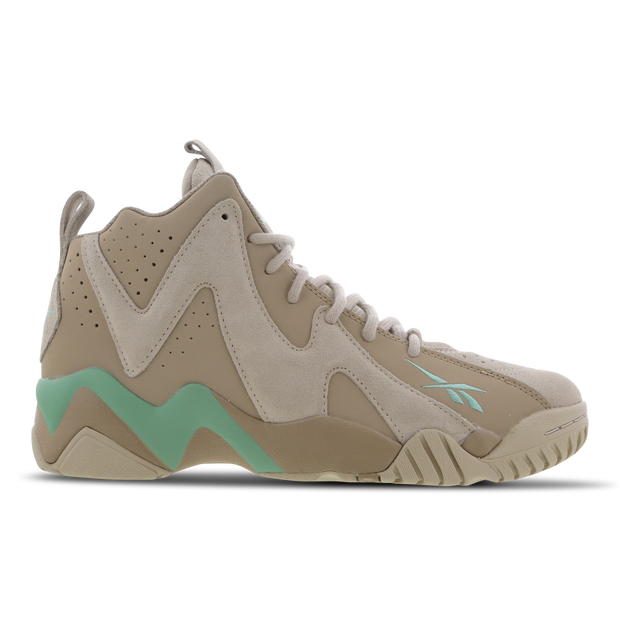 Reebok Kamikaze II Mid Modern Beige Stucco Pixel Mint - H01317