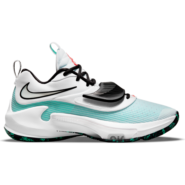Nike Zoom Freak 3 White Teal - DA0695-101