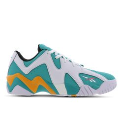 Men Shoes - Reebok Kamikaze Ii Low - White-Green-Orange