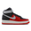 Nike Air Force 1 Low - Men Shoes Black-Grey Fog-Chile Red