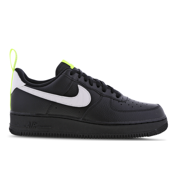 Nike Air Force 1 Low - Men Shoes - Black - Leather - Size 9 - Foot Locker