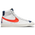 Nike Blazer Mid - Men Shoes White-Orange-Blue Void