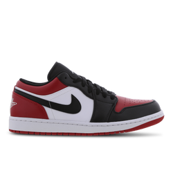 Men Shoes - Jordan 1 Low - Gym Red-White-Black