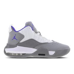 Men Shoes - Jordan Stay Loyal - White-Indigo Burst-Particle Gr