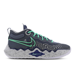 Men Shoes - Nike Zoom Gt Run - Armory Slate-Green Glow-Blue V
