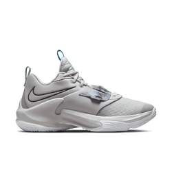 Men Shoes - Nike Zoom Freak 3 - Grey Fog-Cave Purple-Lt Green