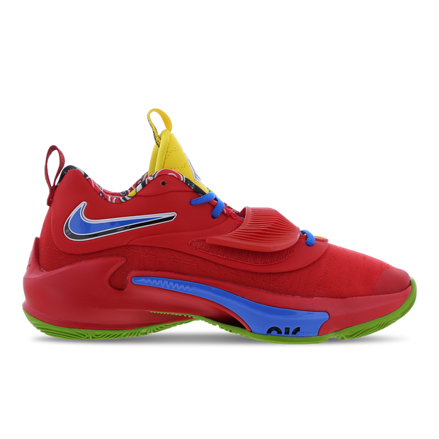 Zoom Freak 3 Basketball Shoes - Red - DC9364-600