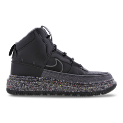 Men Shoes - Nike Air Force 1 High - Dk Smoke Grey-Black-Smoke Grey