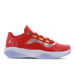 Men Shoes - Jordan 11 CMFT Low Q54 - Chile Red-White-Pollen