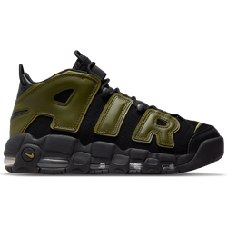 Men Shoes - Nike Uptempo - Black-Rough Green-Black