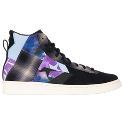 Men Shoes - Converse Pro Leather  Patchwork - Black-Multi-Egret