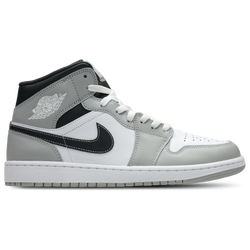 Hombre Zapatillas - Jordan 1 Mid - Lt Smoke Grey-White-Anthracite