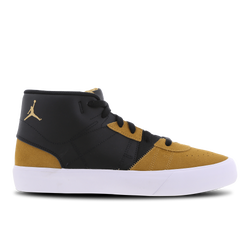 Men Shoes - Jordan Series Mid - Black-White-Elemental Gold