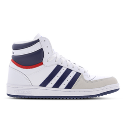 Men Shoes - adidas Top Ten - Ftwwht-Supcol-Nmarin