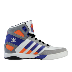 Uomo Scarpe - adidas Strongside Knicks - White-Blue-Orange