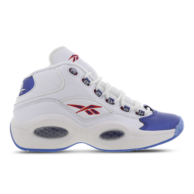 Image of Reebok Question Mid male Scarpe - Bianco - Cuoio - Foot Locker035