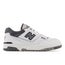 New Balance 550 - Men Shoes White-Grey-White