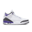 Jordan 3 Retro - Herren Schuhe White-Black-Dk Iris