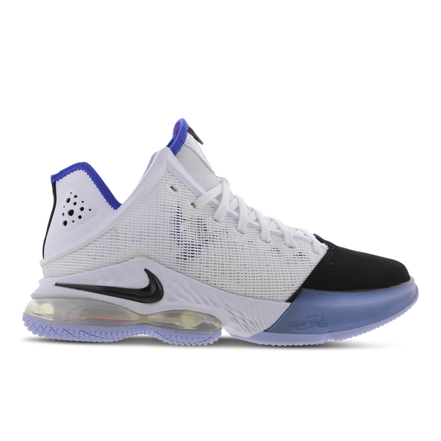 LeBron 19 Low Basketball Shoes - White - DH1270-100