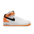 Nike Air Force 1 Mid - Men Shoes White-Black-Magma Orange | 
