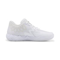 Puma White-Silver