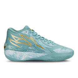 Men Shoes - Puma Mb.02 Melo - Lake Green-Puma Team Gold