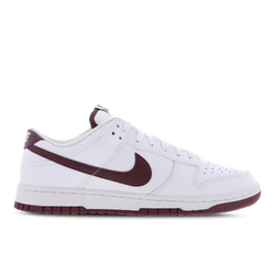 Men Shoes - Nike Dunk Low Retro - White-Night Maroon-White