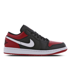 Homme Chaussures - Jordan 1 Low - Black-Gym Red-White