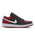 Jordan 1 Low - Homme Chaussures Black-Gym Red-White