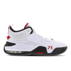 Homme Chaussures - Jordan Stay Loyal 2 - White-Black-Univ Red