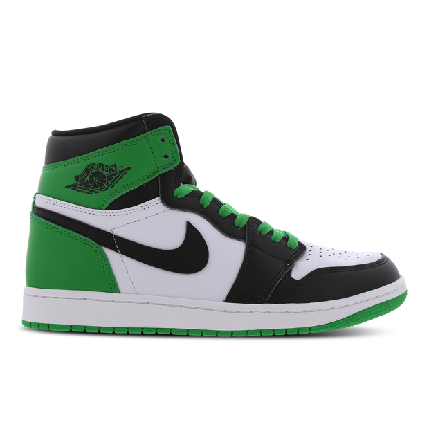 Air Jordan 1 High Sneakers Black / Lucky Green - DZ5485-031