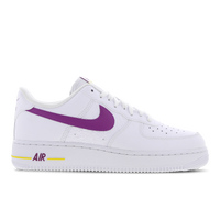 Homme Chaussures - Nike Air Force 1 Low - White-Bold Berry-Speed Yellow