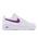 Nike Air Force 1 Low - Homme Chaussures White-Bold Berry-Speed Yellow