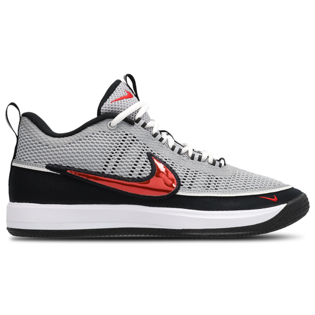 Nike Book 2 Uomo - Sneakers Argento - Taglia 45.5 - Rete/Sintetico