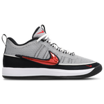 Mtlc Silver-Sport Red-Black