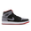 Jordan 1 Mid - Homme Chaussures Black-Cement Grey-Fire Red