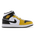 Jordan 1 Mid - Homme Chaussures Yellow Ochre-Black-White