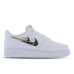 Uomo Scarpe - Nike Air Force 1 Low - White-Med Ash-Black