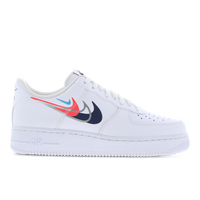 Homme Chaussures - Nike Air Force 1 Low - White-Midnight Navy-Brt Crimson