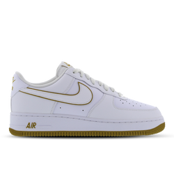 Men Shoes - Nike Air Force 1 '07 - White-White-Bronzine