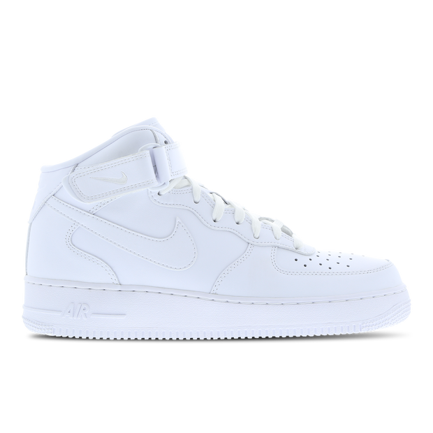 Nike Air Force 1 '07 Mid Fresh White/ White-White-Wolf Grey - DZ2525-100